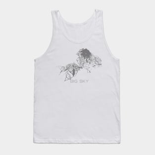 Big Sky Resort 3D Tank Top